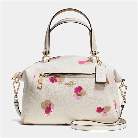 vintage coach floral handbag